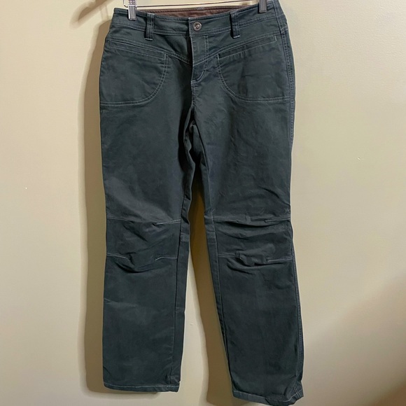 New Ladies Work Pants Woman’s Kuhl Classic Hiking Pants Utility Khaki Size 8 - Picture 1 of 13